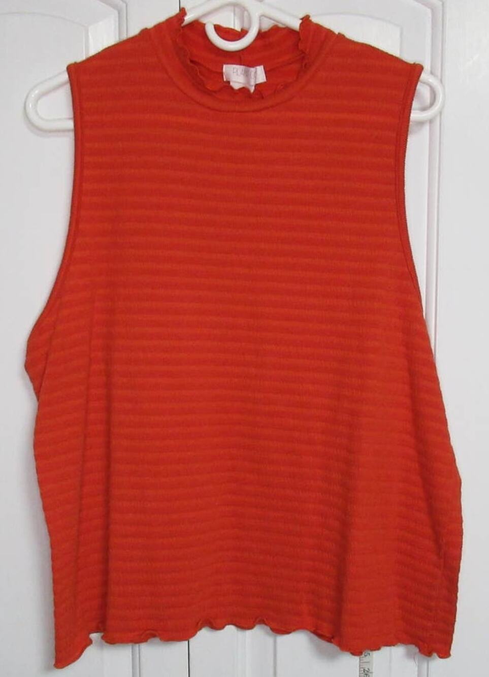 Planet Gold Orange Tank top